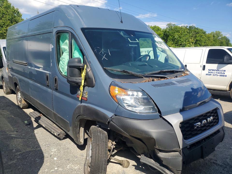 2020 Ram Promaster 3500 მანქანა იყიდება აუქციონზე, vin: 3C6URVJG6LE128911, აუქციონის ნომერი: 52578056