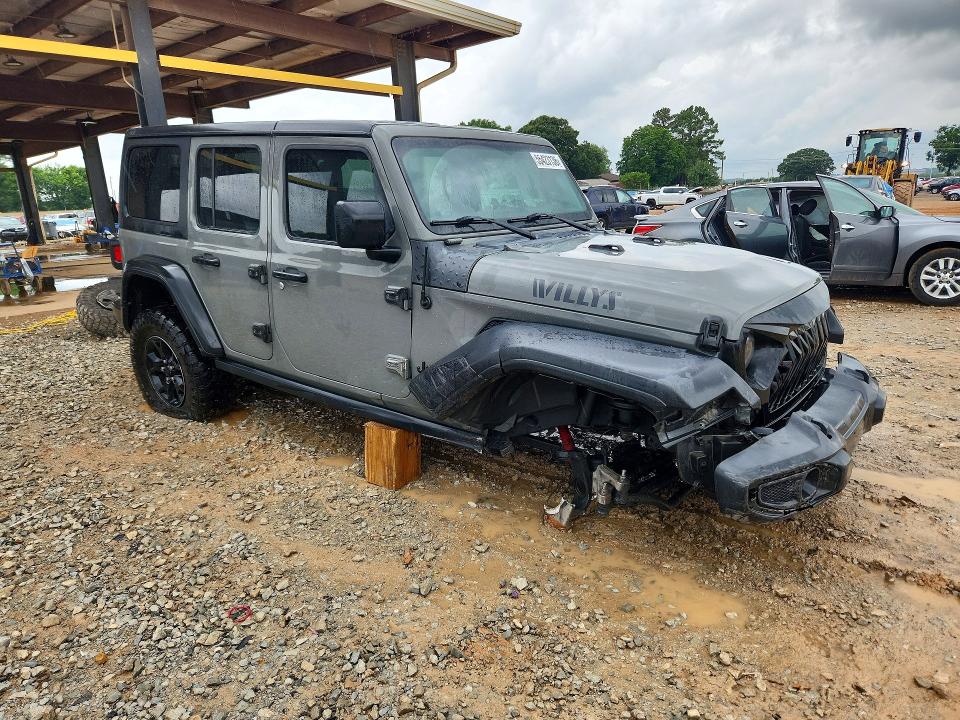 Aukcja sprzedaży 2020 Jeep Wrangler Unlimited, vin: 1C4HJXDN5LW329437, numer aukcji: 55423136
