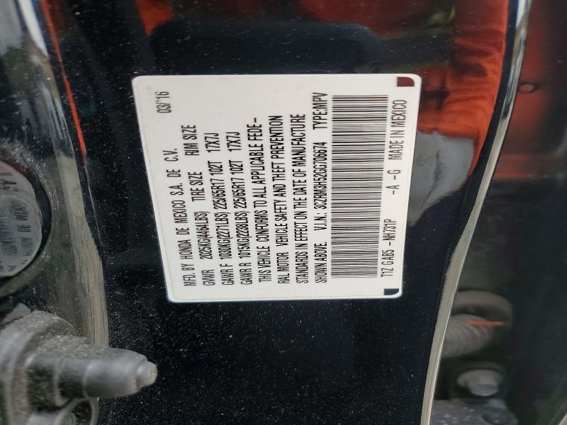 Aukcja sprzedaży 2016 Honda Cr-v, vin: 3CZRM3H52GG706674, numer aukcji: 53515156
