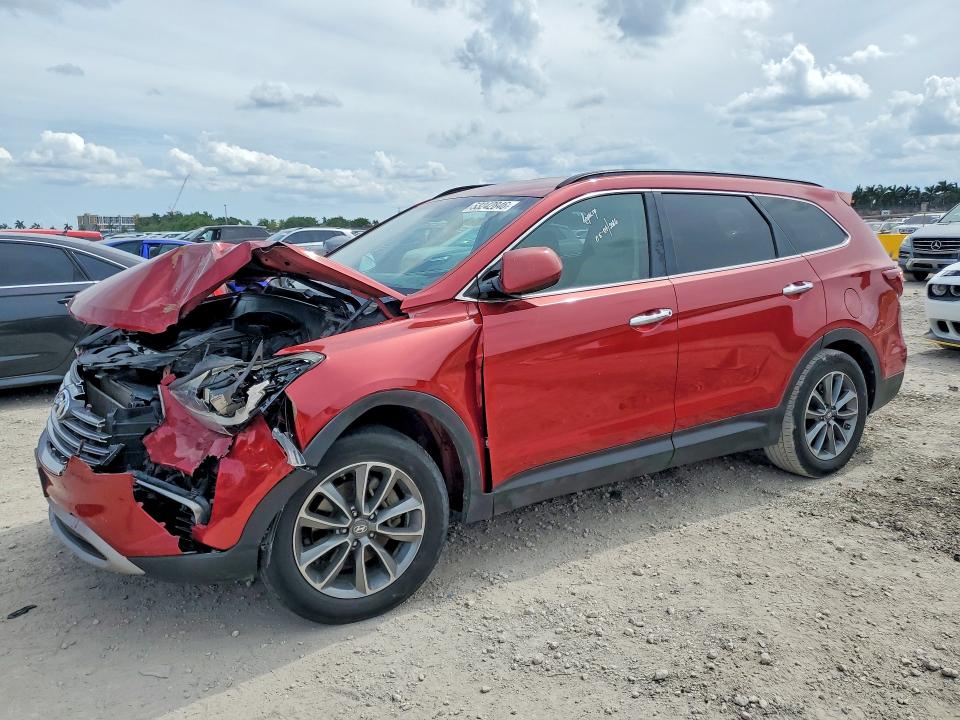 Aukcja sprzedaży 2017 Hyundai Santa Fe, vin: KM8SM4HF6HU177262, numer aukcji: 53242846