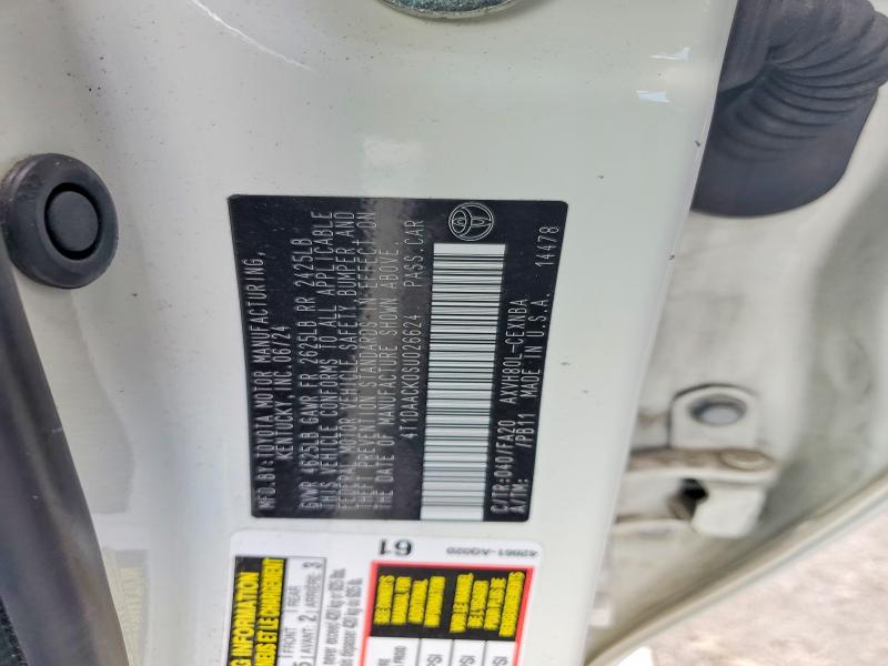Продаж на аукціоні авто 2025 Toyota Camry, vin: 4T1DAACK0SU026624, номер лоту: 54386436