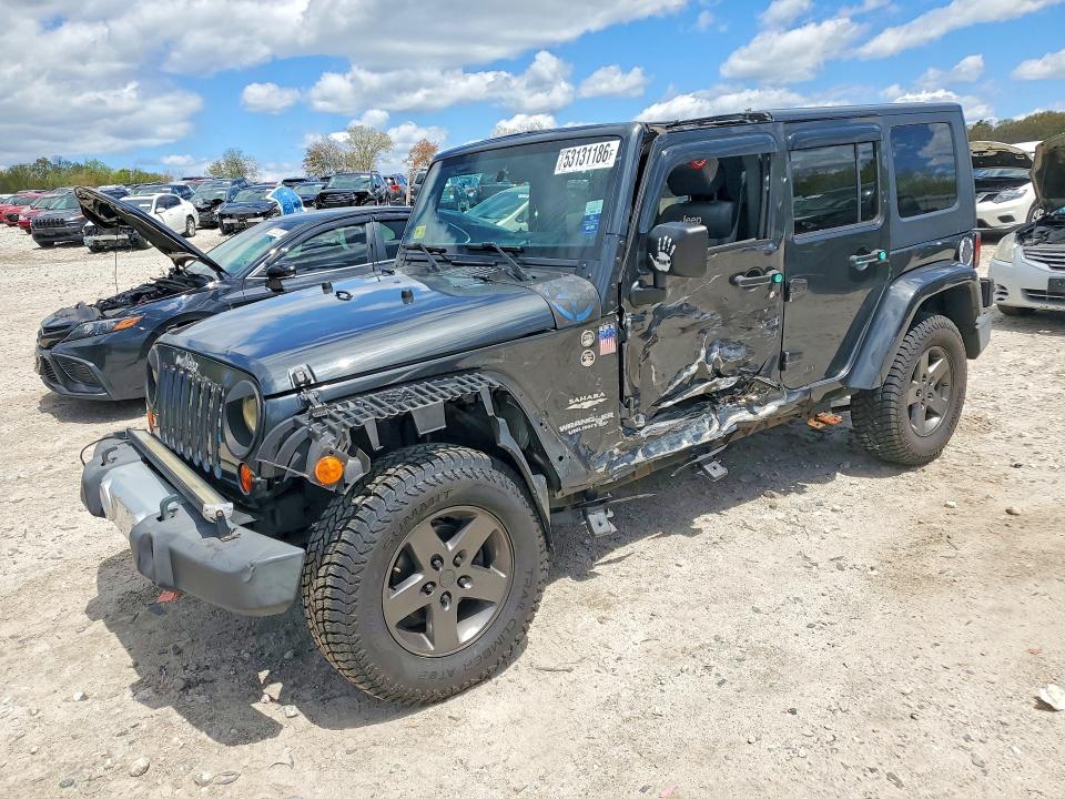 53131186 :رقم المزاد ، 1J4BA5H18AL156331 vin ، 2010 Jeep Wrangler Unlimited مزاد بيع