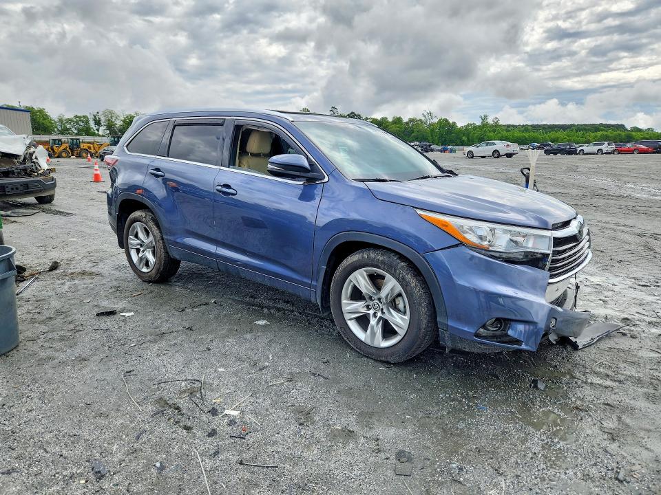 2016 Toyota Highlander მანქანა იყიდება აუქციონზე, vin: 5TDDKRFH6GS279779, აუქციონის ნომერი: 52652906