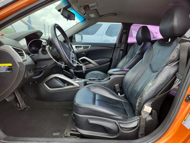 55100526 :رقم المزاد ، KMHTC6AD4FU223163 vin ، 2015 Hyundai Veloster مزاد بيع