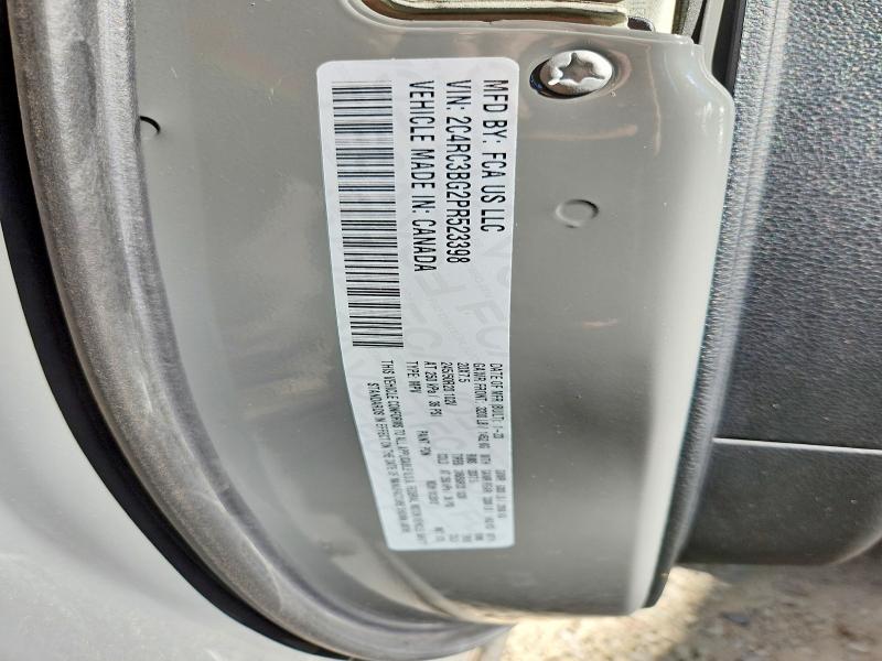 52693446 :رقم المزاد ، 2C4RC3BG2PR523398 vin ، 2023 Chrysler Pacifica مزاد بيع