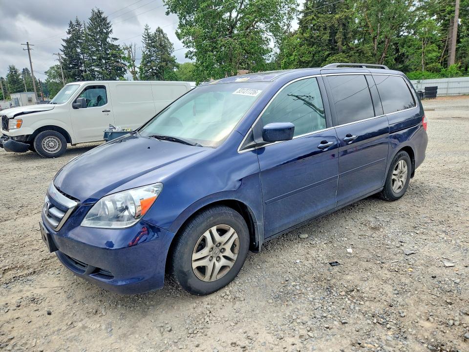 53127726 :رقم المزاد ، 5FNRL38797B110090 vin ، 2007 Honda Odyssey مزاد بيع