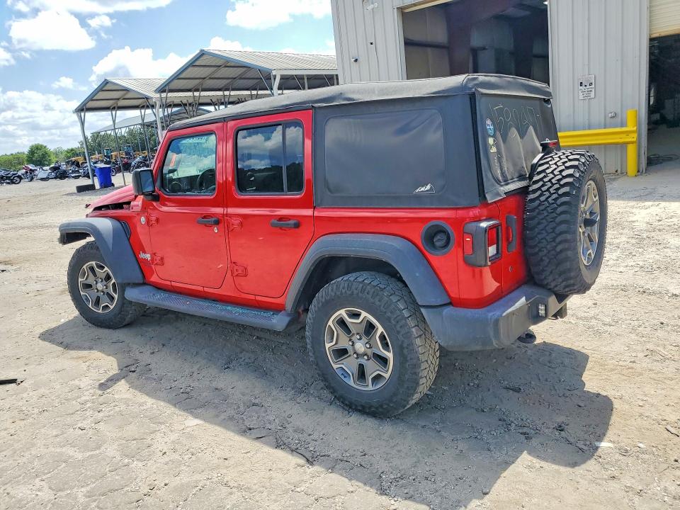 Продажа на аукционе авто 2018 Jeep Wrangler Unlimited, vin: 1C4HJXDG8JW158987, номер лота: 53706446