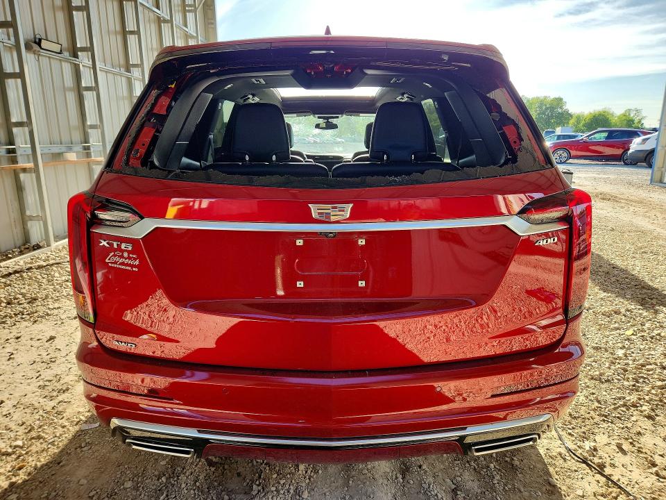 52014956 :رقم المزاد ، 1GYKPDRS6SZ125285 vin ، 2025 Cadillac Xt6 مزاد بيع