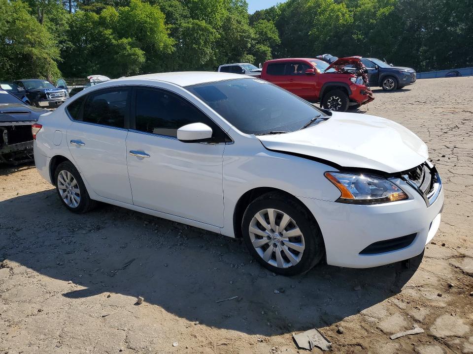 2015 Nissan Sentra მანქანა იყიდება აუქციონზე, vin: 3N1AB7APXFY298870, აუქციონის ნომერი: 52663976