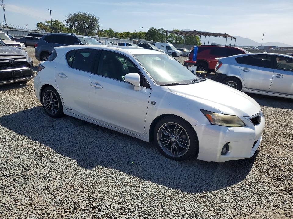 2012 Lexus Ct მანქანა იყიდება აუქციონზე, vin: JTHKD5BH9C2065885, აუქციონის ნომერი: 53671976