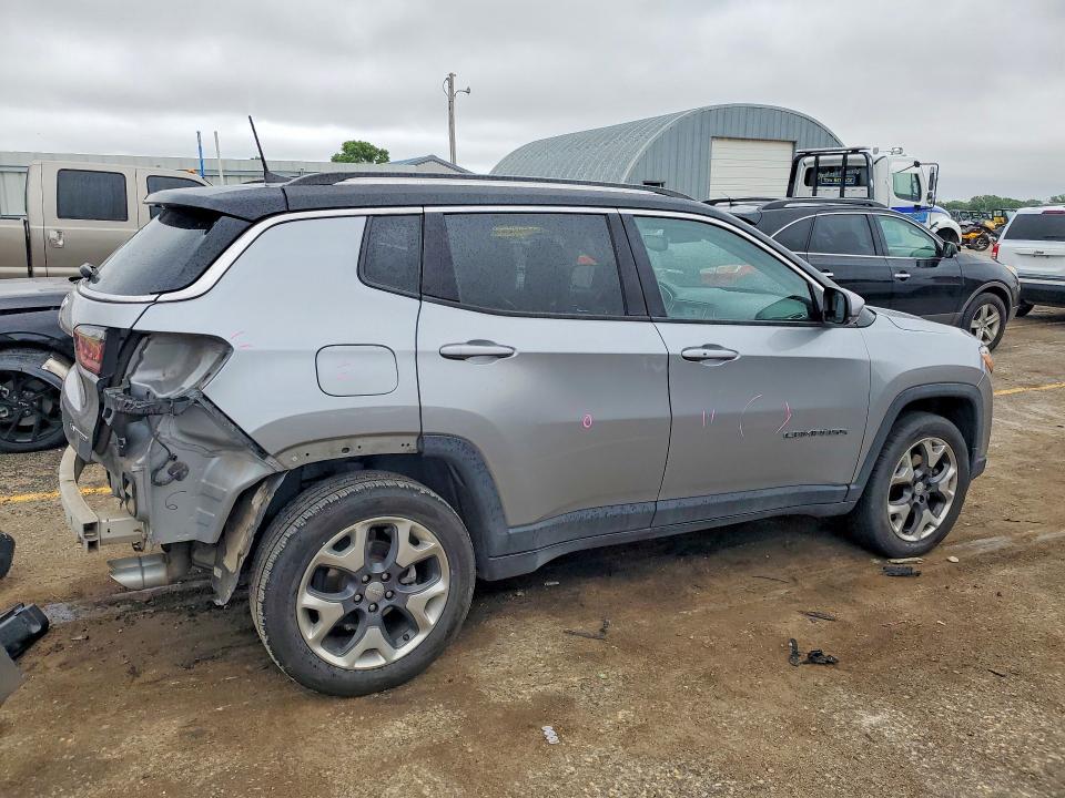 2018 Jeep Compass მანქანა იყიდება აუქციონზე, vin: 3C4NJDCB1JT265943, აუქციონის ნომერი: 54495026