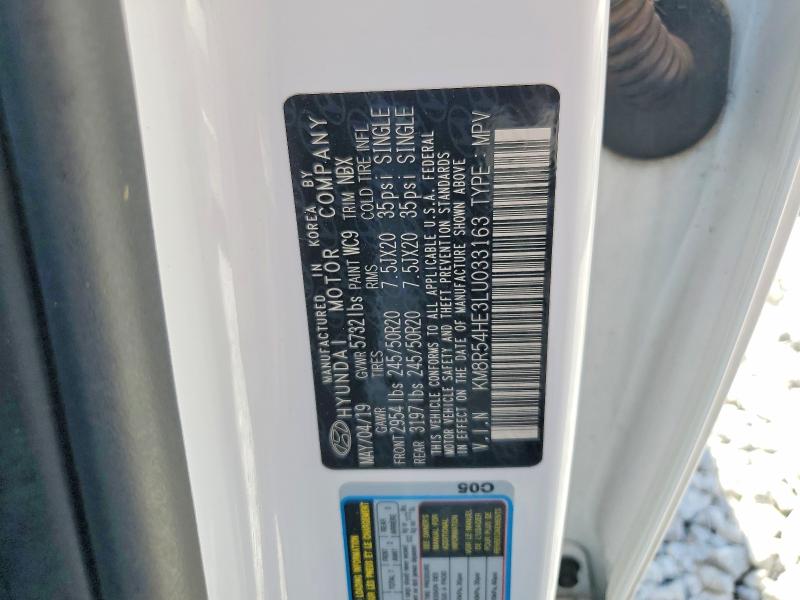 Aukcja sprzedaży 2020 Hyundai Palisade, vin: KM8R54HE3LU033163, numer aukcji: 53644766