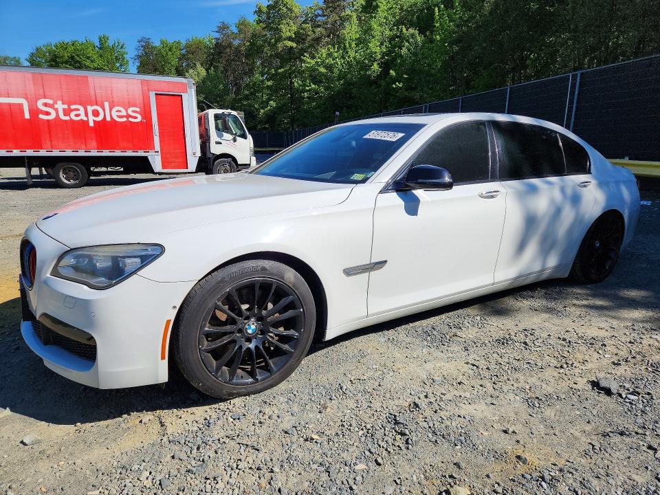Auction sale of the 2015 Bmw 750, vin: WBAYF8C56FD654300, lot number: 51972576