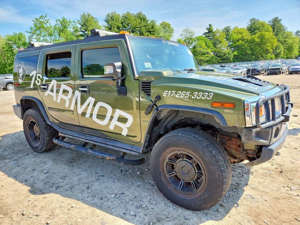 53667566 :رقم المزاد ، 5GRGN23U83H145186 vin ، 2003 Hummer H2 مزاد بيع