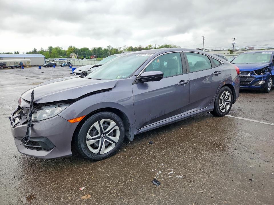 2017 Honda Civic მანქანა იყიდება აუქციონზე, vin: 19XFC2F53HE205766, აუქციონის ნომერი: 52741116