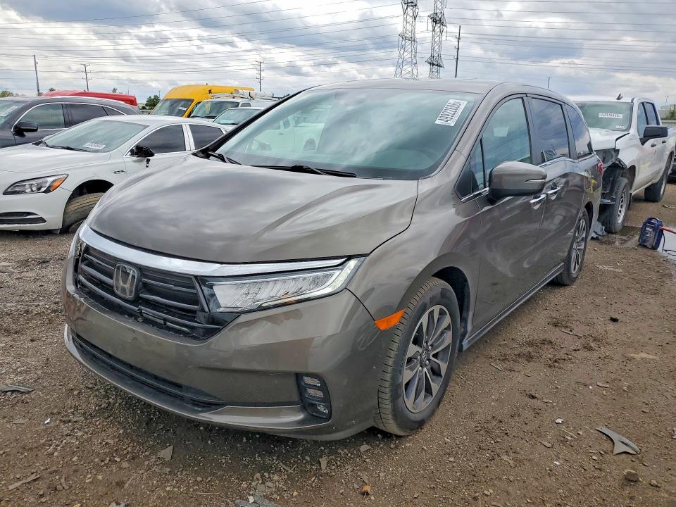 Продажа на аукционе авто 2022 Honda Odyssey, vin: 5FNRL6H73NB011828, номер лота: 49922606