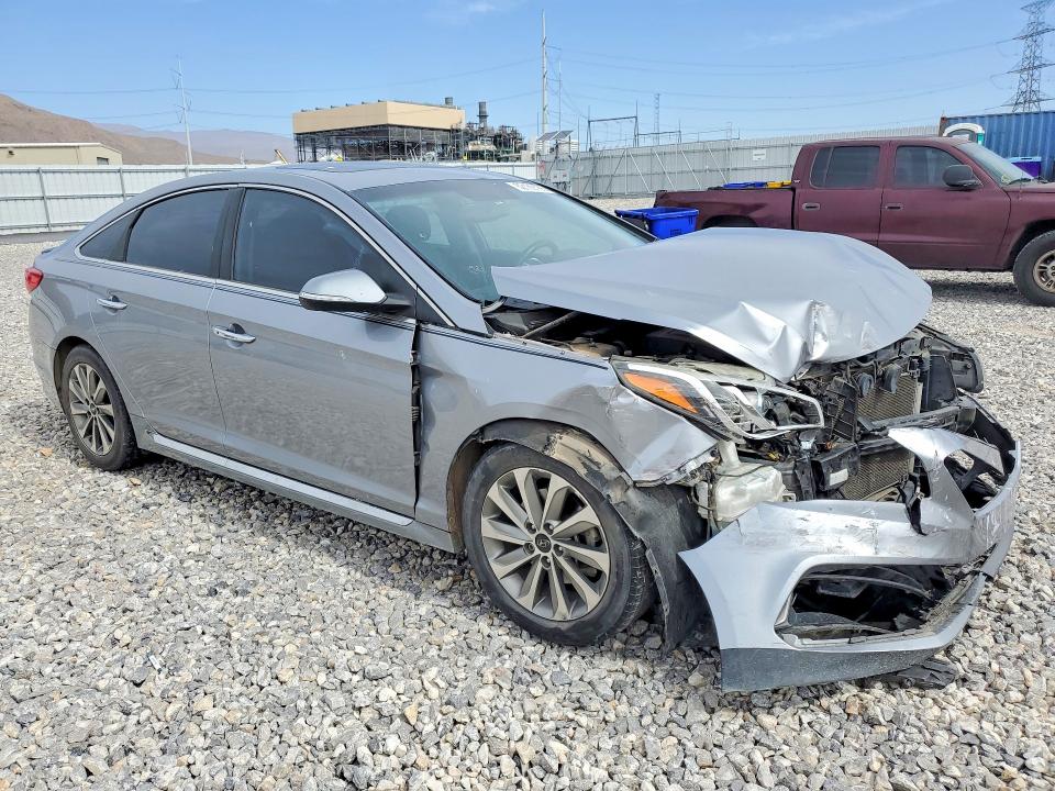 2017 Hyundai Sonata მანქანა იყიდება აუქციონზე, vin: 5NPE34AF8HH575405, აუქციონის ნომერი: 52169186