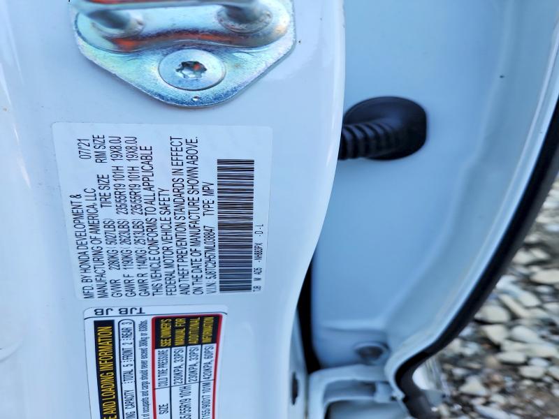 2021 Acura Rdx მანქანა იყიდება აუქციონზე, vin: 5J8TC2H57ML038847, აუქციონის ნომერი: 54057726
