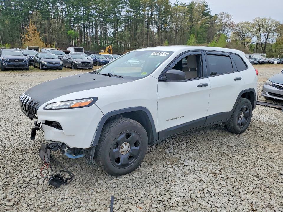 2015 Jeep Cherokee მანქანა იყიდება აუქციონზე, vin: 1C4PJMAB6FW755064, აუქციონის ნომერი: 52063716