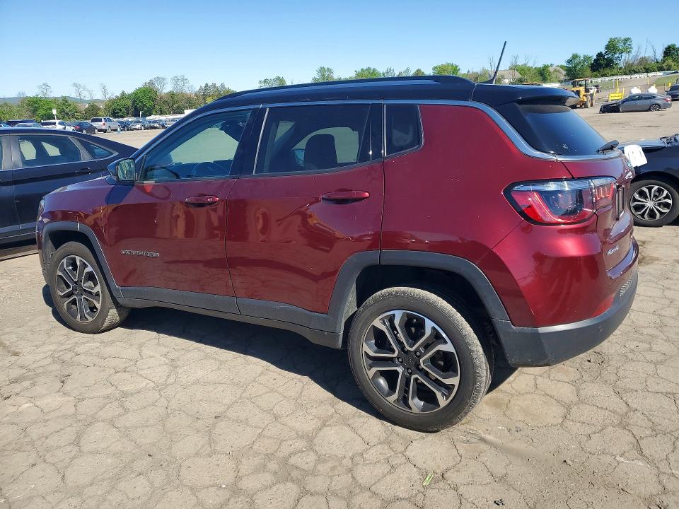 Продаж на аукціоні авто 2022 Jeep Compass, vin: 3C4NJDCB5NT117106, номер лоту: 53221076