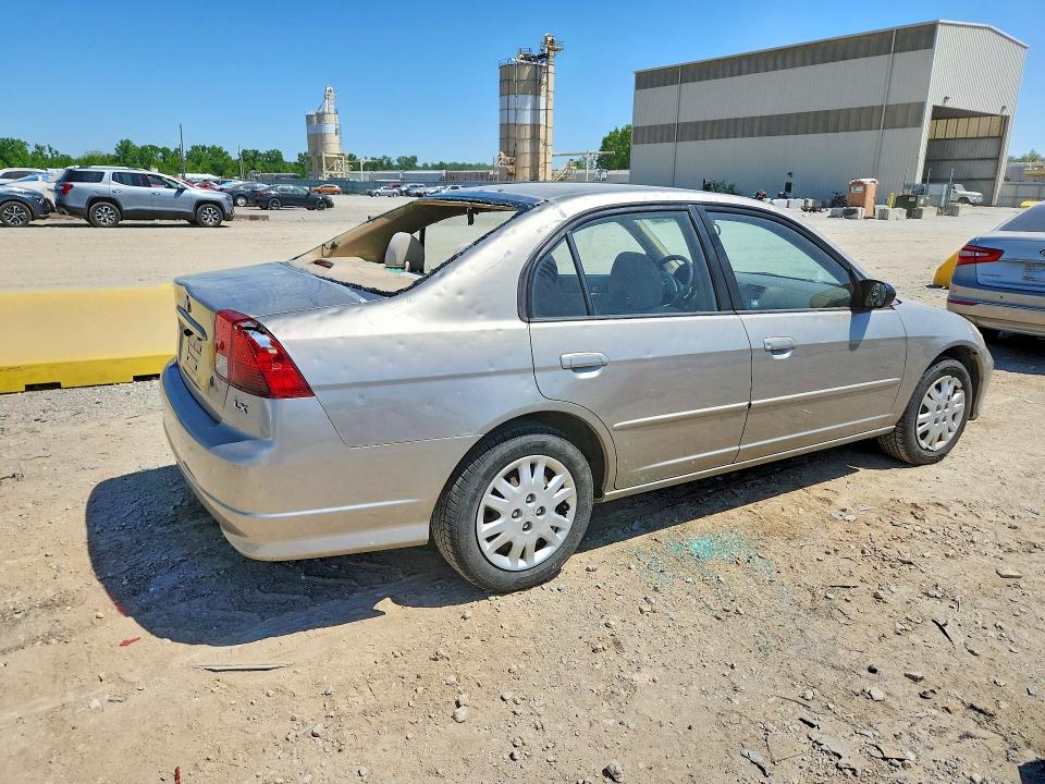 2004 Honda Civic მანქანა იყიდება აუქციონზე, vin: 1HGES16524L011418, აუქციონის ნომერი: 52377166