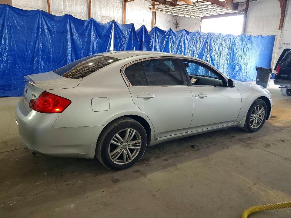 2012 Infiniti G25 Sedan მანქანა იყიდება აუქციონზე, vin: JN1DV6AR9CM730363, აუქციონის ნომერი: 52704416