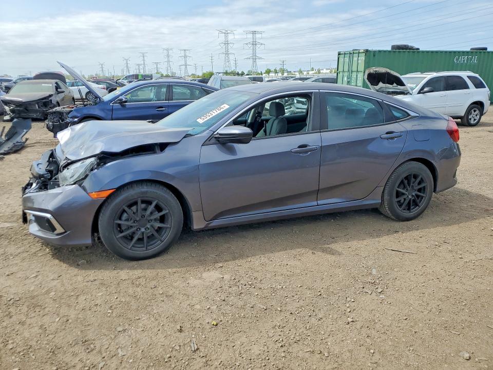 2020 Honda Civic მანქანა იყიდება აუქციონზე, vin: 2HGFC2F69LH545401, აუქციონის ნომერი: 53531786
