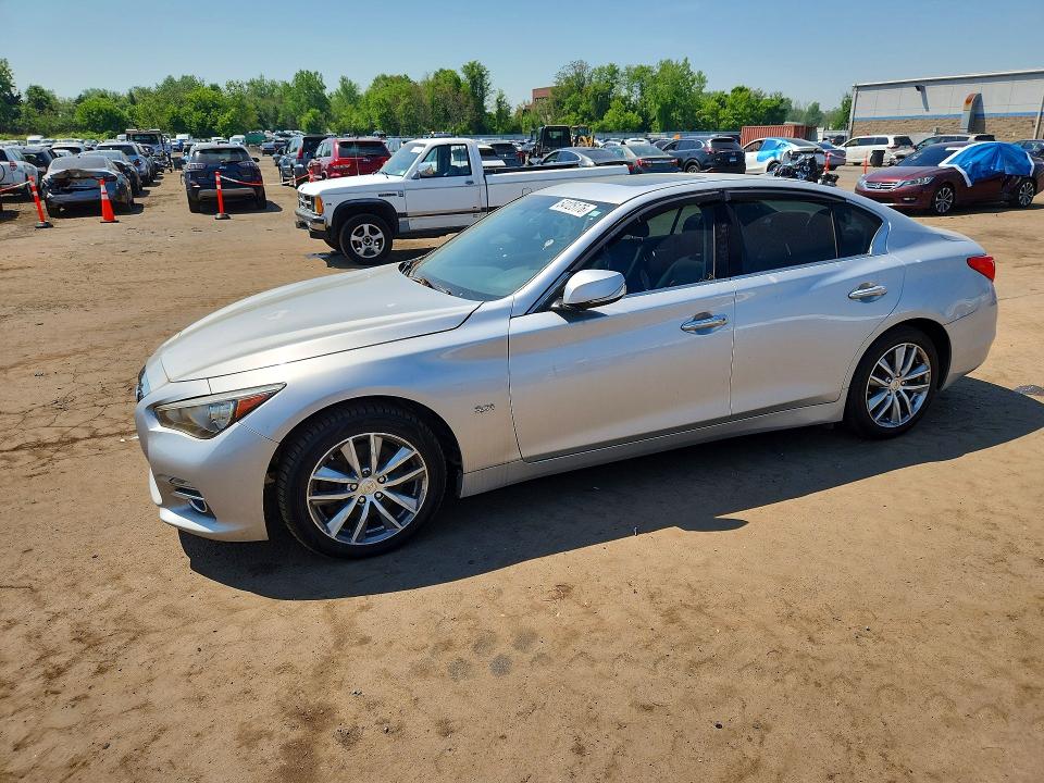 2016 Infiniti Q50 მანქანა იყიდება აუქციონზე, vin: JN1EV7AR4GM343154, აუქციონის ნომერი: 54125176