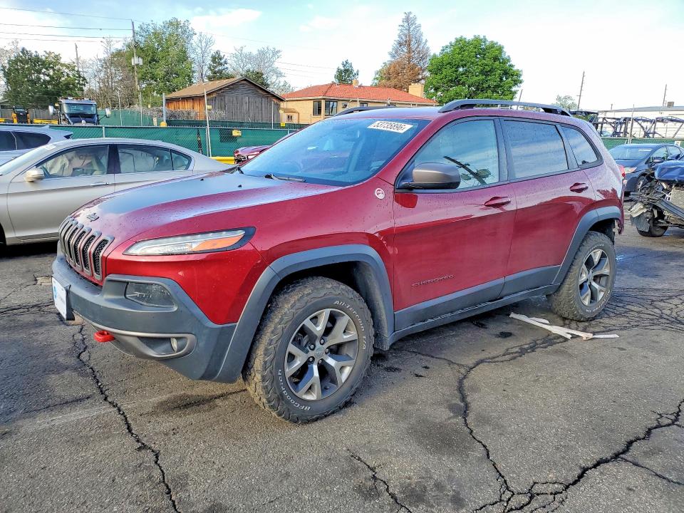 53735896 :رقم المزاد ، 1C4PJMBS9GW189241 vin ، 2016 Jeep Cherokee مزاد بيع