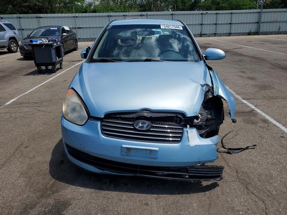 2008 Hyundai Accent მანქანა იყიდება აუქციონზე, vin: KMHCN46C18U242707, აუქციონის ნომერი: 54017566