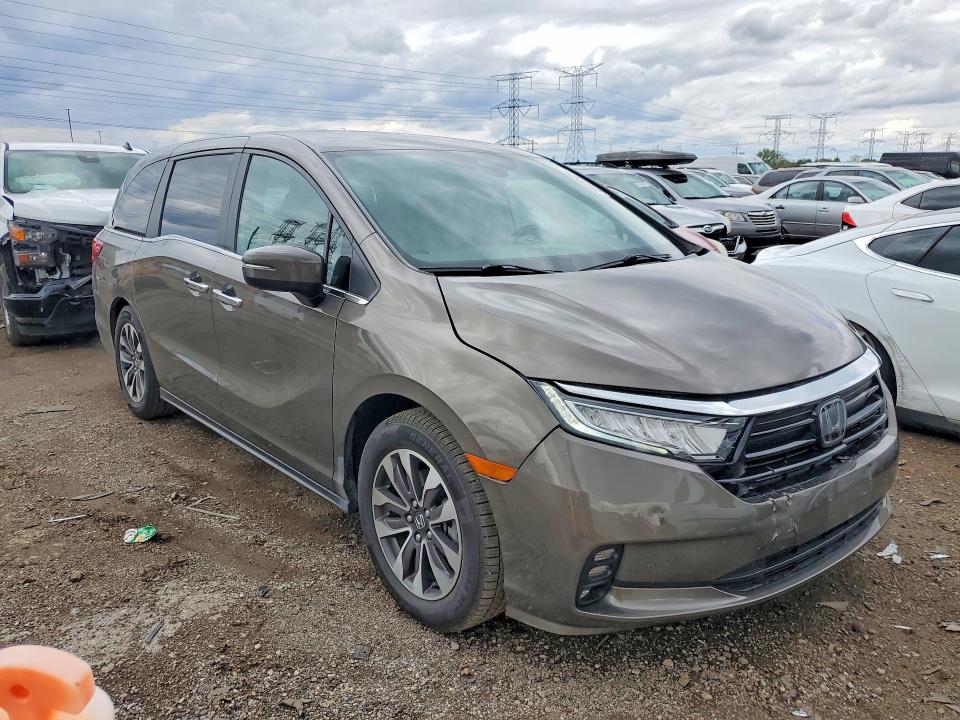 Продажа на аукционе авто 2022 Honda Odyssey, vin: 5FNRL6H73NB011828, номер лота: 49922606