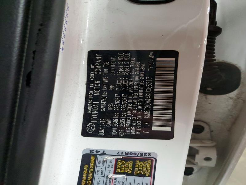 Aukcja sprzedaży 2019 Hyundai Tucson, vin: KM8J3CA44KU066217, numer aukcji: 52329306