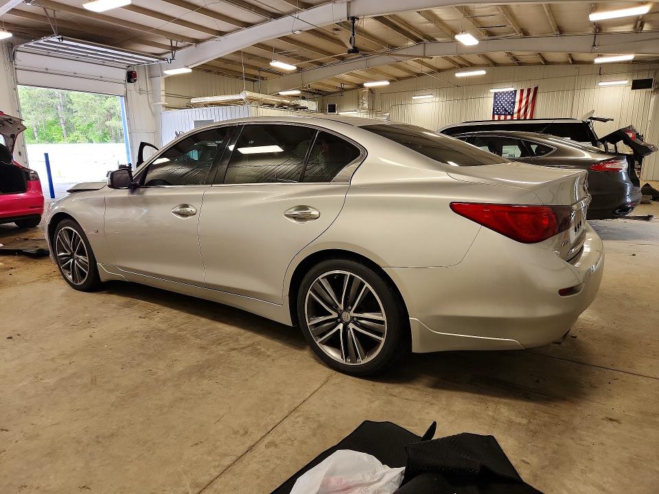 2015 Infiniti Q50 მანქანა იყიდება აუქციონზე, vin: JN1BV7AR6FM394009, აუქციონის ნომერი: 54639496