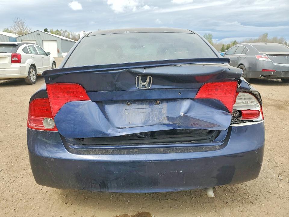 51973946 :رقم المزاد ، 2HGFA16836H009677 vin ، 2006 Honda Civic مزاد بيع