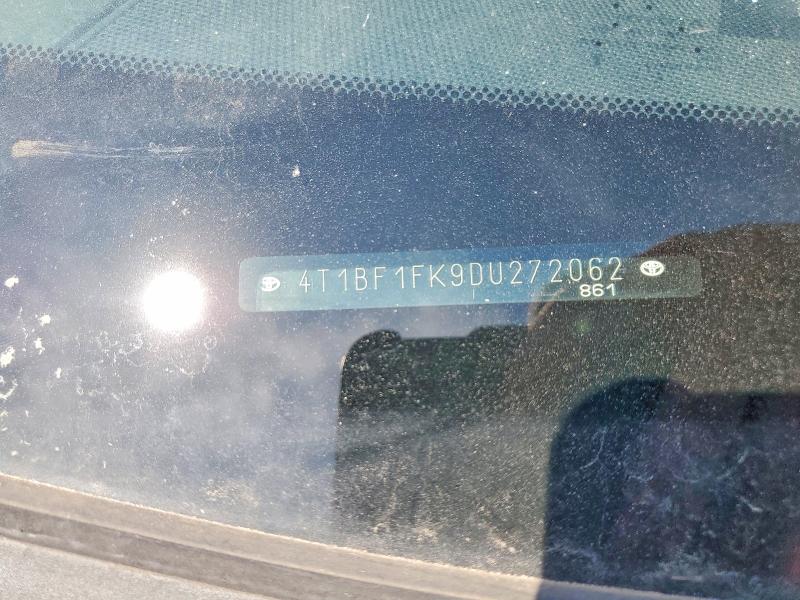 53726806 :رقم المزاد ، 4T1BF1FK9DU272062 vin ، 2013 Toyota Camry مزاد بيع