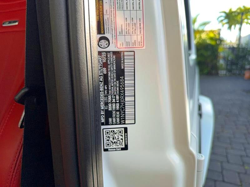 54955356 :رقم المزاد ، W1NYC7HJ0RX495684 vin ، 2024 Mercedes-benz G مزاد بيع