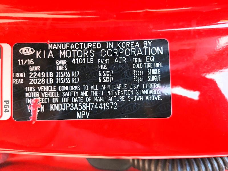 Aukcja sprzedaży 2017 Kia Soul, vin: KNDJP3A58H7441972, numer aukcji: 54424706