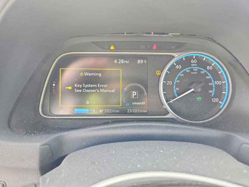 2019 Nissan Leaf მანქანა იყიდება აუქციონზე, vin: 1N4AZ1CPXKC320796, აუქციონის ნომერი: 53102706
