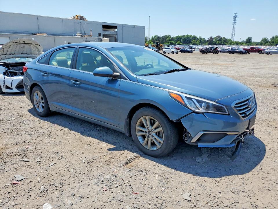 53797326 :رقم المزاد ، 5NPE24AF0HH449185 vin ، 2017 Hyundai Sonata مزاد بيع