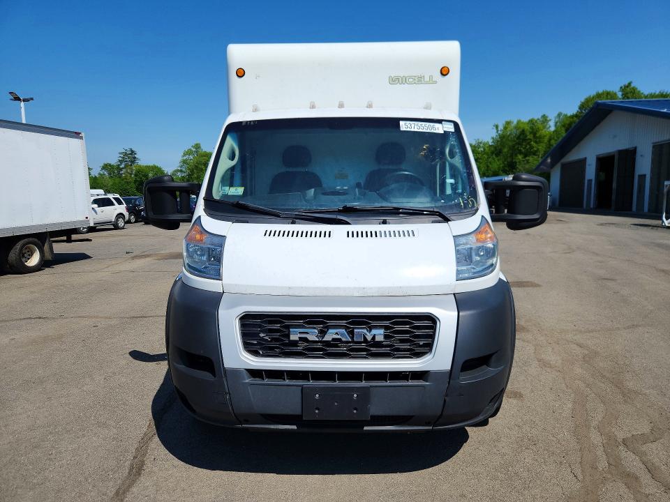 2019 Ram Promaster 3500 მანქანა იყიდება აუქციონზე, vin: 3C7WRVLG3KE534869, აუქციონის ნომერი: 53755506