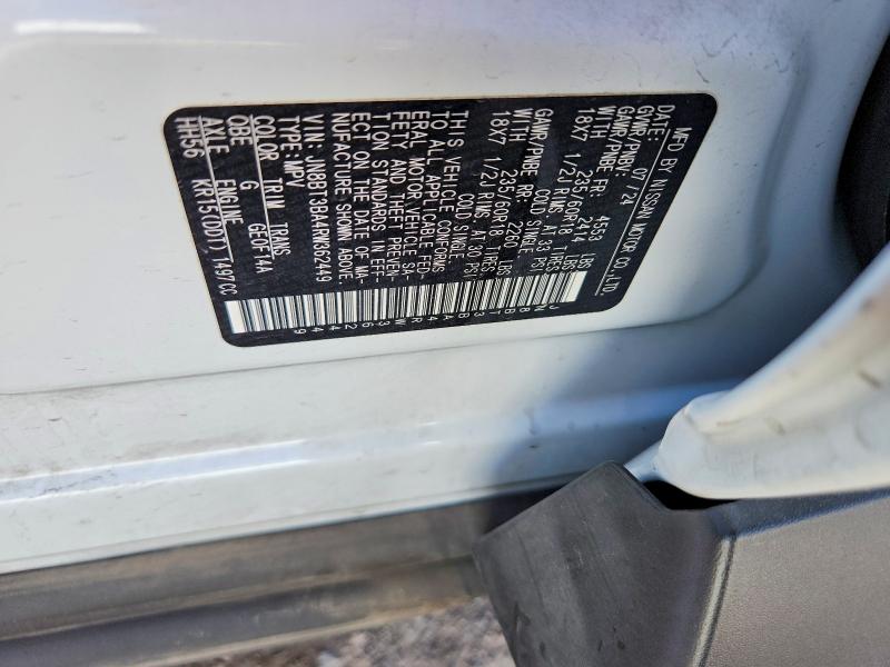 Продажа на аукционе авто 2024 Nissan Rogue, vin: JN8BT3BA4RW362449, номер лота: 53968476