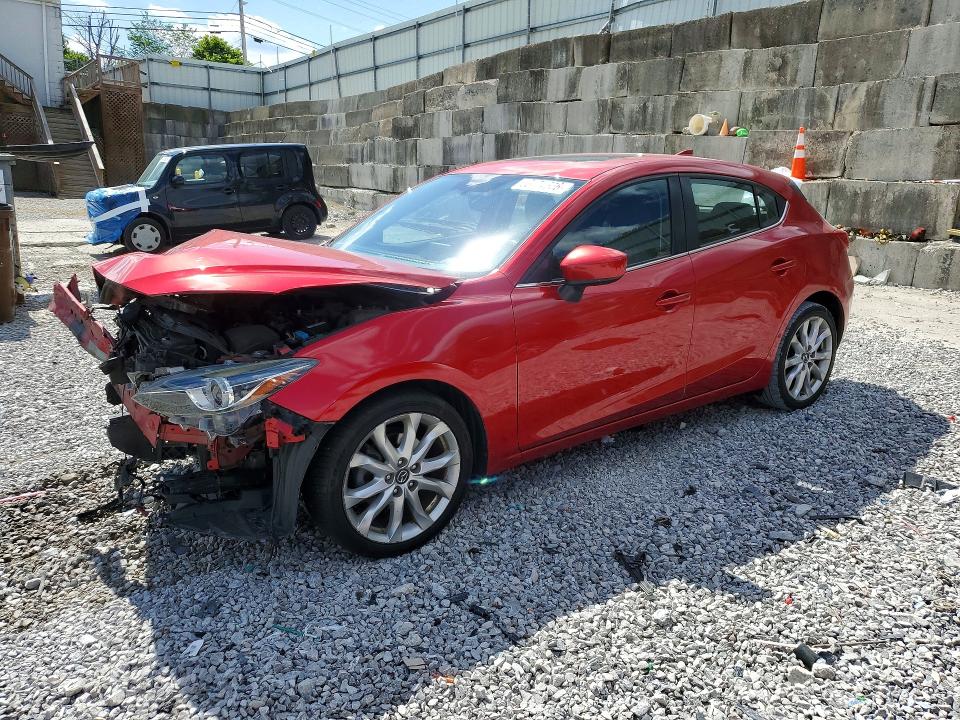 53174606 :رقم المزاد ، JM1BM1N32G1349543 vin ، 2016 Mazda 3 مزاد بيع