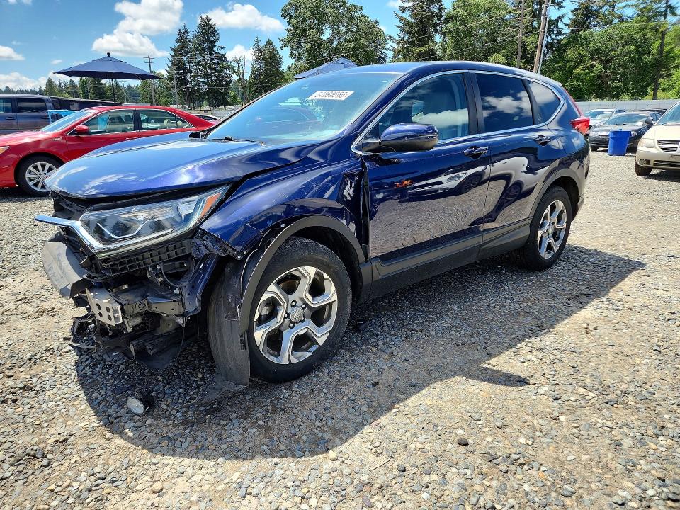 54090066 :رقم المزاد ، 5J6RW2H85KA019887 vin ، 2019 Honda Cr-v مزاد بيع