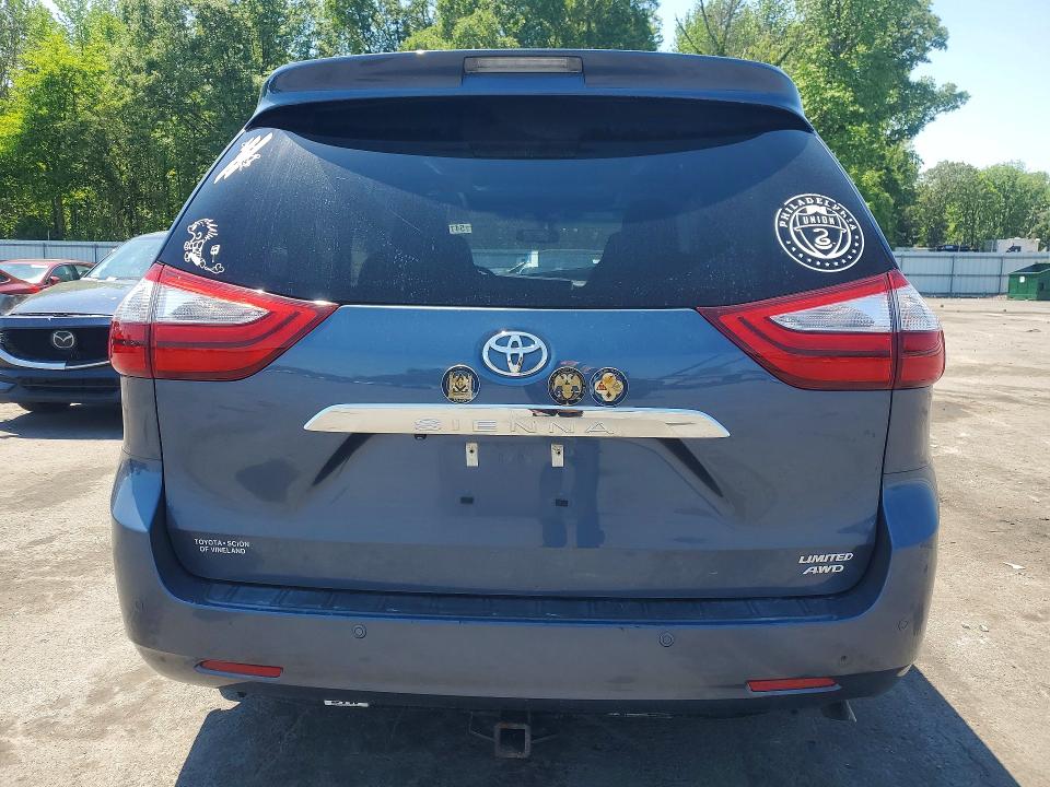 Продаж на аукціоні авто 2015 Toyota Sienna, vin: 5TDDK3DC5FS123249, номер лоту: 54117876