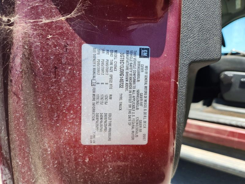 54011116 :رقم المزاد ، 3GTEC13J38G140722 vin ، 2008 Gmc Sierra مزاد بيع