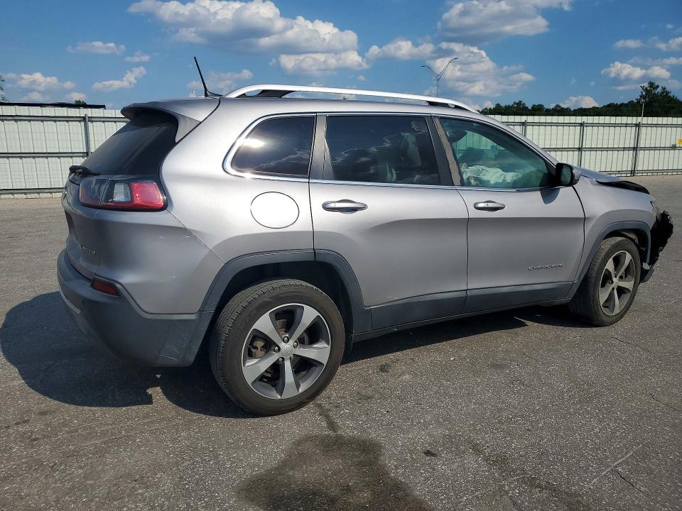 2019 Jeep Cherokee მანქანა იყიდება აუქციონზე, vin: 1C4PJLDB1KD427580, აუქციონის ნომერი: 54755096