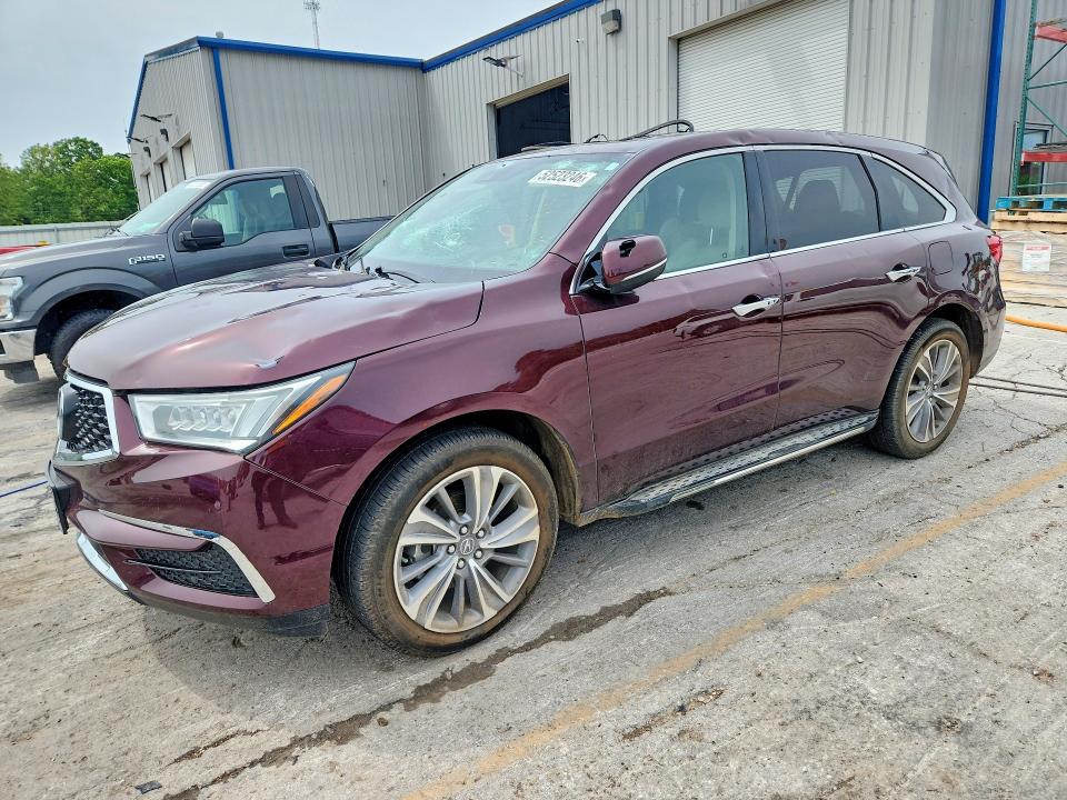 Продаж на аукціоні авто 2017 Acura Mdx, vin: 5FRYD4H52HB027601, номер лоту: 52523246