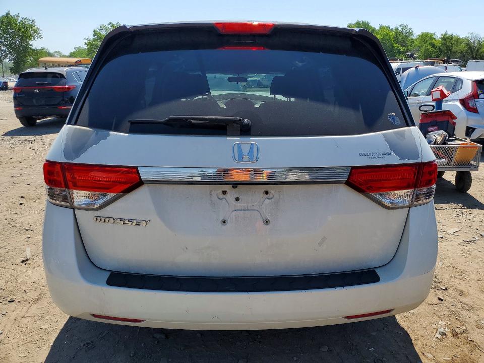 Aukcja sprzedaży 2015 Honda Odyssey, vin: 5FNRL5H46FB017060, numer aukcji: 53245546