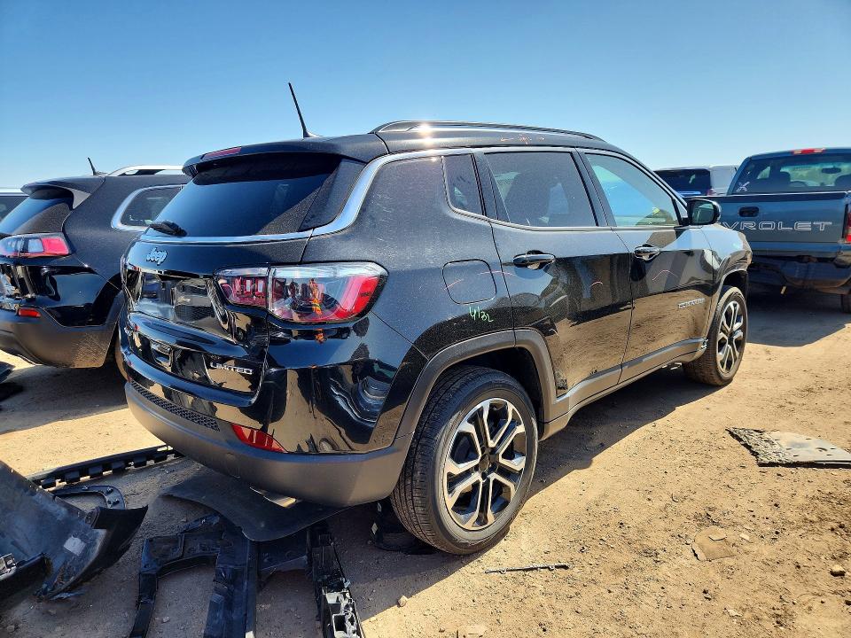 2022 Jeep Compass მანქანა იყიდება აუქციონზე, vin: 3C4NJDCB8NT165330, აუქციონის ნომერი: 51697016