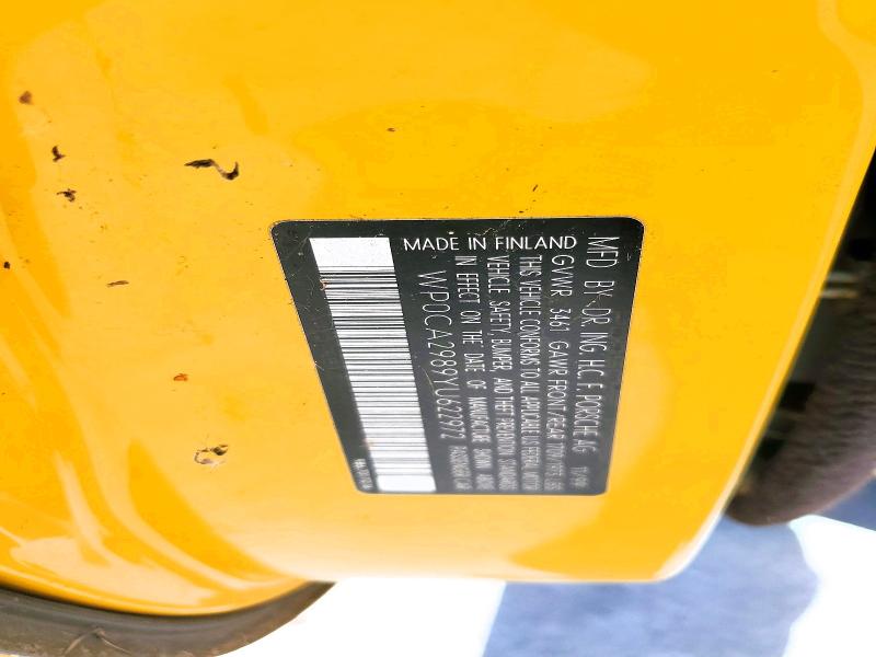 Продаж на аукціоні авто 2000 Porsche Boxster, vin: WP0CA2989YU622972, номер лоту: 55080716